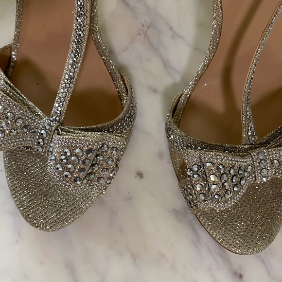 Rhinestones, Silver, Heels. - Picture 2 of 4